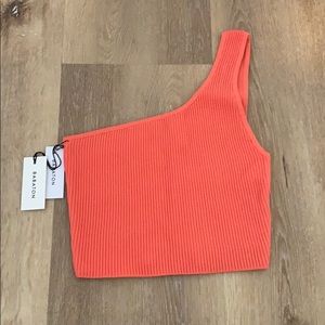 Aritzia Babaton one shoulder top